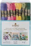 DMC 117F25-PC36 Embroidery Popular Colors Floss Pack, Assorted Color, 8.7-Yard, 36/Pack