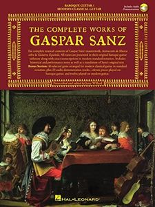 The Complete Works of Gaspar Sanz - Volumes 1 & 2 (Classical Guitar) - Bk/Online Audio: 2 Books with Online Audio