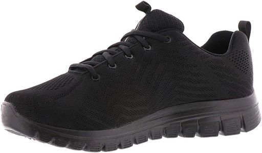 Skechers Women’s Graceful Sneaker, Black – Size 5 UK