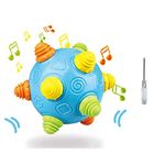 Baby Ball Baby Music Dancing Ball Shake Toys Bouncing Jumping Sensory Developmental Balls Early Educational Game for Kids Toddlers