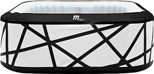 MSpa, SOHO, Premium Series, 6 Person Inflatable Hot Tub & Spa, 132 Bubble Massage Jets, One Piece - Square