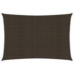 vidaXL Sunshade Sail - UV & Mould Resistant, HDPE, 2x4.5m, Water & Wind Permeable - Brown