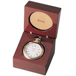 Bulova Ashton - Pocket Watch - Gold-Tone (B2662)