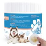 Dog Eye Wipes Tear Stain Remover - 120 Count Cat Dog Wipes for Eyes Cleaner - Pet Wipes for Eye Cleaning, Remove Dirt, Discharge and Crust (3.15 in)