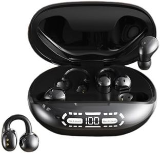 Costnzo Noise Cancelling Sleep Earbuds & Open Ear Headphones 2-in-1 (Black)
