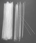 100pcs 1/16 x 12in Acrylic Dowel Rods Sticks, Clear Round Plastic Rods PLS90291 for Bracing Cabling Piping Crafts and Educational Projects