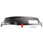 2007-2012 Tahoe Suburban Yukon Denali Molded Plastic Dash Cap Cover Skin Overlay (w/Center Speaker Holes)