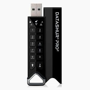 iStorage datAshur PRO2 16 GB | Secure Flash Drive | FIPS 140-2 Level 3 Certified | Password Protected | Dust Water-Resistant