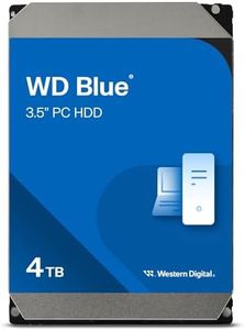 Western Digital 4TB WD Blue PC Internal Hard Drive HDD - 5400 RPM, SATA 6 Gb/s, 256 MB Cache, 3.5" - WD40EZAZ