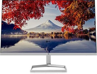 HP M24f – Monitor de 24" Full HD (1920 x 1080, 75Hz, 5ms, IPS LED, 16:9, AMD FreeSync, HDMI, VGA, Antirreflejo, Eye Ease, Inclinación Ajustable, Pasacables) Negro
