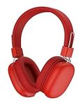 awatrue Kids Headphones Wireless, 50H Playtime, Safe Volume 85/94dBA, Foldable & Stereo Sound, Bluetooth 5.4 Over Ear Kids Bluetooth Headphones for Girls/Boys/Teens/School, Red