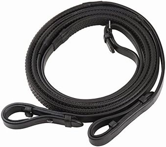 Henri de Rivel Pro Rubber Reins - Size:Horse Color:Black