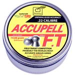 Webley AccuPell FT .22 Target Airgun Pellets With Napier Pellet Lube 500 Tin