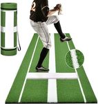 DWVO Softball Pitching Mat, 10 x 3 