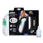 Braun ThermoScan 6, IRT6515 – Digital Ear Thermometer for Adults, Babies, Toddlers and Kids – Fast, Gentle, and Accurate with Color Coded Results