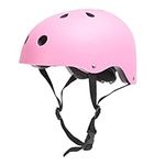 Cycle Helmet,Allround Helmets, Adult Bike Helmet Adjustable Cycling Helmet for Skating Roller Skateboarding Protection Pink