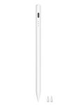 Stylus Pen for iPad 2018-2024, Fast Charging iPad Pencil (1st Gen) with Tilt Sensitivity & Palm Rejection, Magnetic Pen for Apple iPad Air 3/4/5, iPad Mini 5/6, iPad 6-10 Gen, iPad Pro 11/12.9"