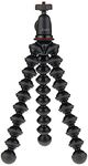 Joby JB01503 GorillaPod 1K Kit. Compact Tripod 1K Stand and Ballhead 1K for Compact Mirrorless Cameras or Devices up to 1k (2.2lbs). Black/Charcoal.