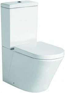 WC à poser CT1099 - arrivée d'eau en haut - avec abattant Soft-Close