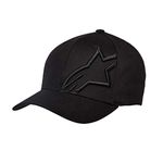 ALPINESTARS Men's Corp Shift 2 Flexfit Hat, Black/Black, Large/X-Large