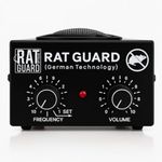Rat Guard German Technology Ultrasound Rat Repeller, Electronic Rodent Control Device, Black, 1500 Sq Ft Coverage, Made in India, 1 Year Warranty