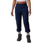 Columbia Women's Leslie Falls Convertible Pant, Collegiate Navy, 8