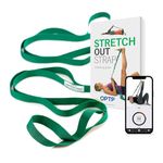 OPTP The Original Stretch Out Strap with Exercise Book – Made in the USA Top Choice of Physical Therapists & Athletic Trainers