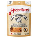 Yappetizers Treat Company 100% Wild Salmon Dog Treat | Hand Made in Canada Since 2003 - Equal to 1 Pound of raw Wild Salmon (Medium | 85 Grams | 3oz)