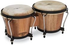 Latin Percussion CP221-AW Traditional Wood Bongos - Natural