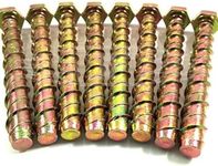 8, M8 x 75 Genuine Thunderbolt Masonry Concrete Anchor Screw with Hexagonal Head (V35156)