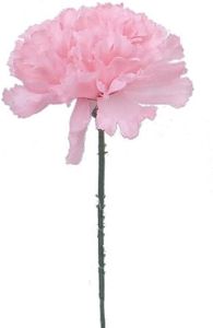 Larksilk 1000 Pack Bulk Pink Silk Carnations - Artificial Carnation Flower Heads with 5" Stems & 3.5" Blooms, Real Touch Fake Carnations for Wedding Centerpieces, Bridal Bouquets & Floral Arches