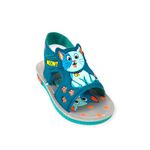 Coolz Kids Chu-Chu Sound Musical First Walking Sandals C-06 for Baby Boys and Baby Girls Age 12-24 Months (Sea Green, 15_months)