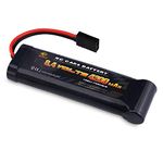 Melasta 8.4V 4200mAh 7-Cell Flat Pack NiMH Battery Compatible with Traxxas RC Racing Car Toys Hobbies