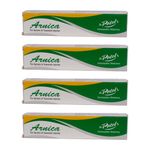 Dr Patel's Homeopathic Arnica Ointment | Pain Relief Cream, Immediate Relief from Blunt Injuries and Bruise - 25g (Pack of 4)