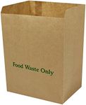 8 Litre x 50 Paper Compostable Bags