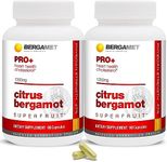 Citrus Bergamot SuperFruit PRO+ with Olive Leaf Extract - 47% BPF - 80% Polyphenols - 675mg per Serving - Worlds Strongest - Backed by Clinical Studies - Made in The USA - 180 Caps