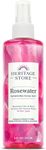 HERITAGE STORE Rose Petals Rosewater | Alcohol Free, 100% Pure Vegan | Benefits Sensitive Skin, Hair & More | Facial Toner & Moisturizer | 8 oz (Pack of 2)