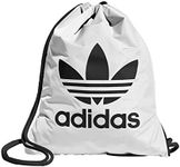 adidas Originals Originals Trefoil Sackpack, White/Black, One Size