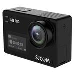 SJCAM SJ8 Pro 12 MP 4K 60fps 2.33" 30M Waterproof IPS Touch Screen Action Camera with 8X Digital Zoom | Gyro Stabilization | Dual Stereo Microphones | Dual Screen | JPEG/RAW Image Format (Black)