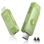 Wireless HDMI Transmitter and Receiver, Wireless HDMI 98FT/30M Kit, Full 1080P for TV Streaming, Meeting Streaming Video Audio Files from Laptop, PC to HDTV, Projector