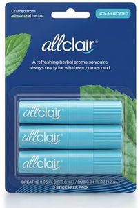 Allclair Nausea Relief Inhaler Stick, Motion & Morning Sickness, 3 Pack