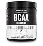 BCAA Powder (Fermented) - 6g Branched Chain Amino Acids Supplement for Improved Muscle Recovery, Reduced Fatigue, Increased Strength, and Muscle Growth - 30 Servings, Unflavored