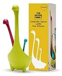 Nessie Ladle by OTOTO - Soup Ladle, Ladle Spoon, Funny Kitchen Gadgets, Loch Ness Design, Cooking Gifts, Serving Tongs (Pack of 3 - Nessie Family)