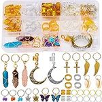 128 Pieces Loc Jewelry for Hair Dre