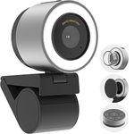 BenQ ideaCam S1 Pro, Hybrid Webcams with Document Camera and Computer Camera, Streaming Camera for PC, Webcam with Zoom Lens, Webcam with Light and Noise Canceling microphone for desktop computer