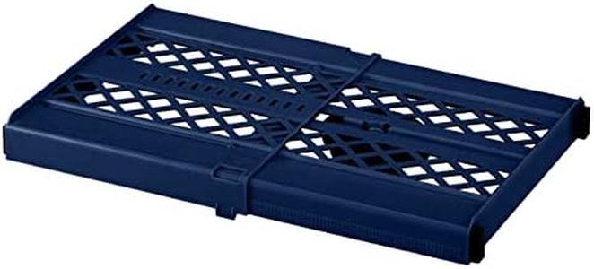 LockerMate Adjust-A-Shelf Locker Shelf, Extends to Fit Your Locker, Easy to Use, Perfect for School, Office, Gym, Blue