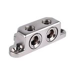 Skar Audio x2 1/0 or 4 Gauge Inputs Ground Termination Block