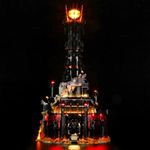 YEABRICKS LED Light for 10333 Icons The Lord of the Rings: Barad-dûr Building Blocks Model (Building Set NOT Included)