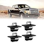 Dibanyou 4pcs 4001-XT Tie Down Anchors Truck Bed Side Wall Anchors Fits 98-14 F Series, 99-13 Silverado Sierra, 95-19 Ram but 09-19 Ram Rail Cap Cut Required