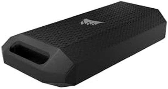 Corsair EX400U Survivor 4TB USB4 External SSD – Up to 4000 MB/s, IP55 Rugged Drive, Plug & Play for PC, Mac & iPad – Black